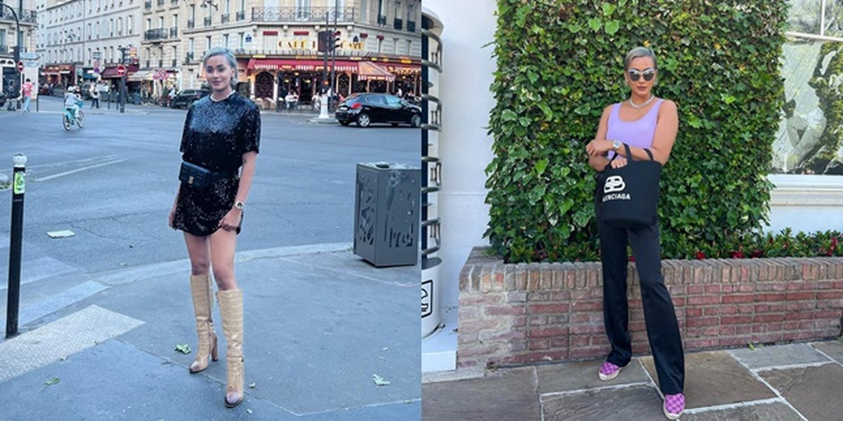 8 Photos of Hot Mama Kimmy Jayanti's Stylish Looks During Vacation in Paris, Her OOTDs Never Fail to Impress!