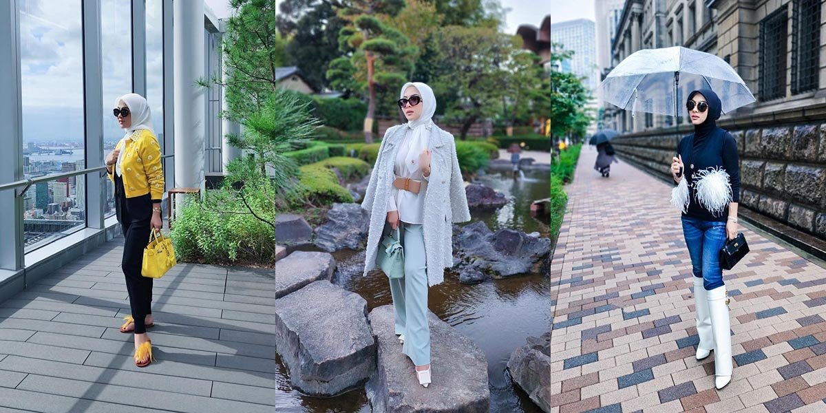 8 Portraits of Syahrini's Luxurious Style that Often Becomes the Center of Attention, Starting from Matching Clothes to Bags
