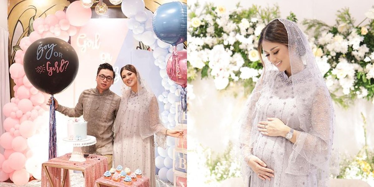 8 Portraits of Atries Angel's Gender Reveal, Former Lover of Chef Juna, Finally Happy to Have a Daughter After Struggling to Get Pregnant for 2 Years