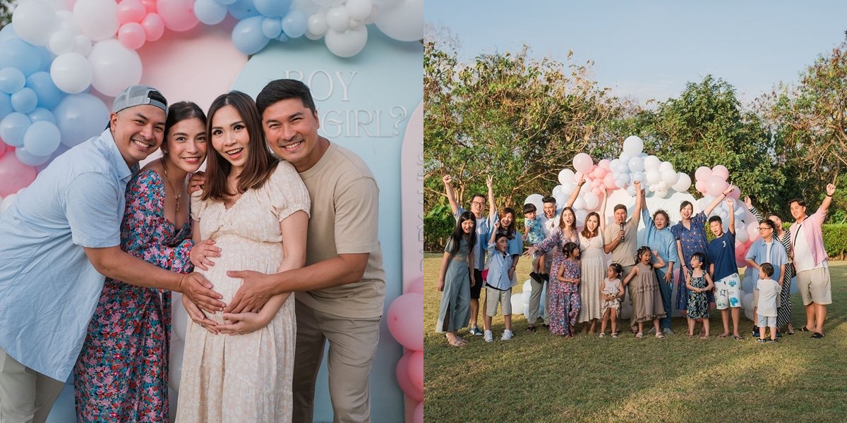 8 Portraits of Glenn Alinskie's Gender Reveal, Held Festively in Bali with Sparkling Smoke Rockets - Little Hero Will Be Born in December