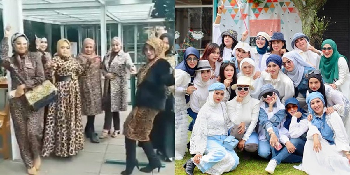 8 Portraits of Sister Hood Gang, a Viral Group of Socialite Moms from Bandung on TikTok