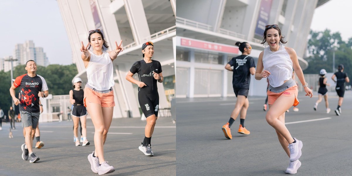 8 Photos of Gisella Anastasia Enjoying Sports at GBK, Netizens Comment on Her Appearance: Is She Gempi's Sister?