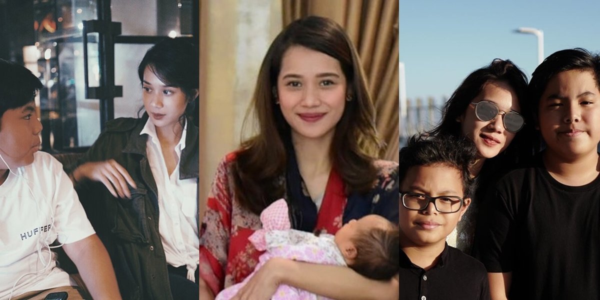 8 Photos of Gista Putri Still Looking Cute While Taking Care of Her Children, Radiating Motherly Aura