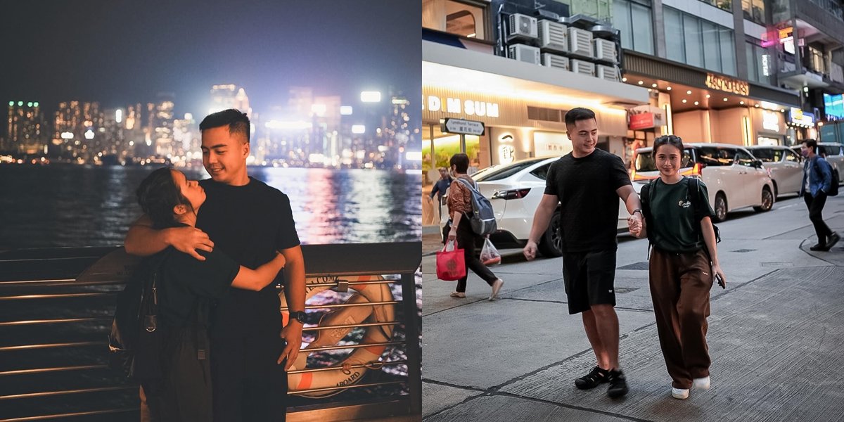 8 Portraits of Gritte Agatha and Husband in Their Second Honeymoon in Hong Kong, Newlyweds Getting More Intimate