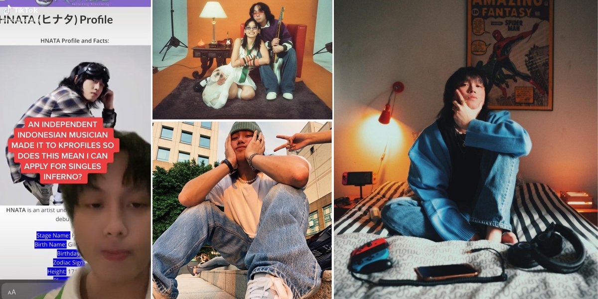 8 Portraits of HNATA, a Viral Hip Hop Artist from Indonesia on TikTok Because He Entered KProfiles