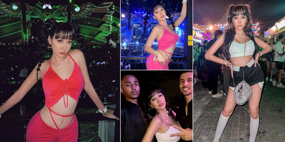 8 Hot Photos of Lucinta Luna Dressing Like a K-Pop Idol at DWP 2022, Surrounded by Many Men - Calls Herself the World Cup Girl