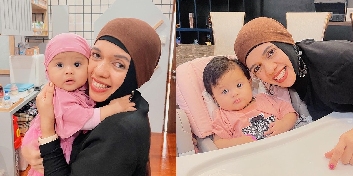 8 Portraits of Atta Halilintar's Mother Caring for Ameena, Still Full of Love Despite Being Rumored to Refuse to Attend Tedak Sinten - Once Fed and Made TikTok Videos Together