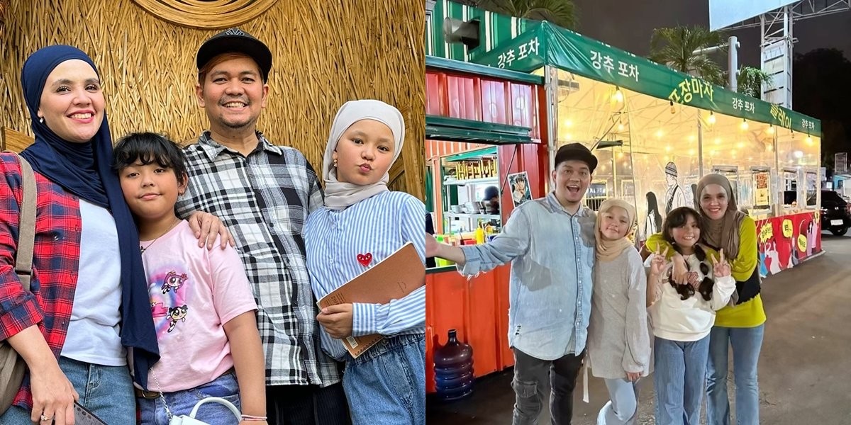 8 Potret Indra Bekti and Aldila Jelita who are Getting More Harmonious After Reconciliation, Often Vacationing Together with Their Child