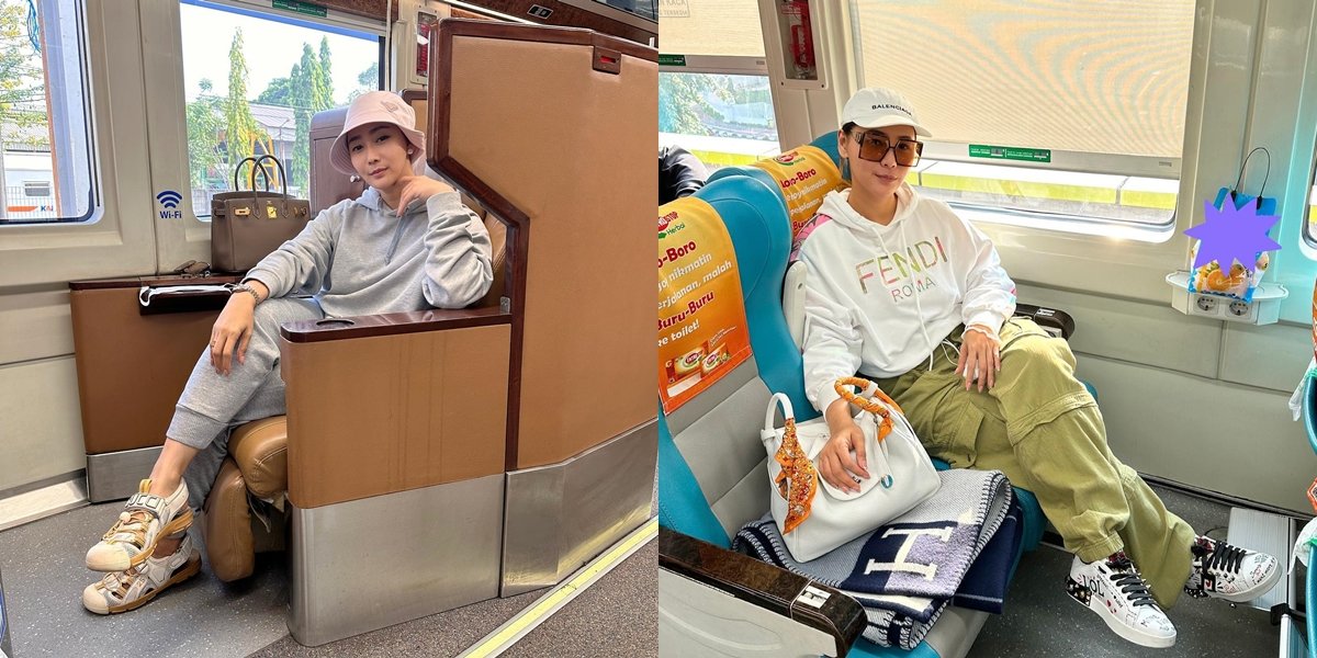 8 Portraits of Inul Daratista Not Hesitant to Take the Train When Performing Outside the City, Admitting the More Rich the More Calculated - Netizens: Eventually Becoming KAI Ambassador