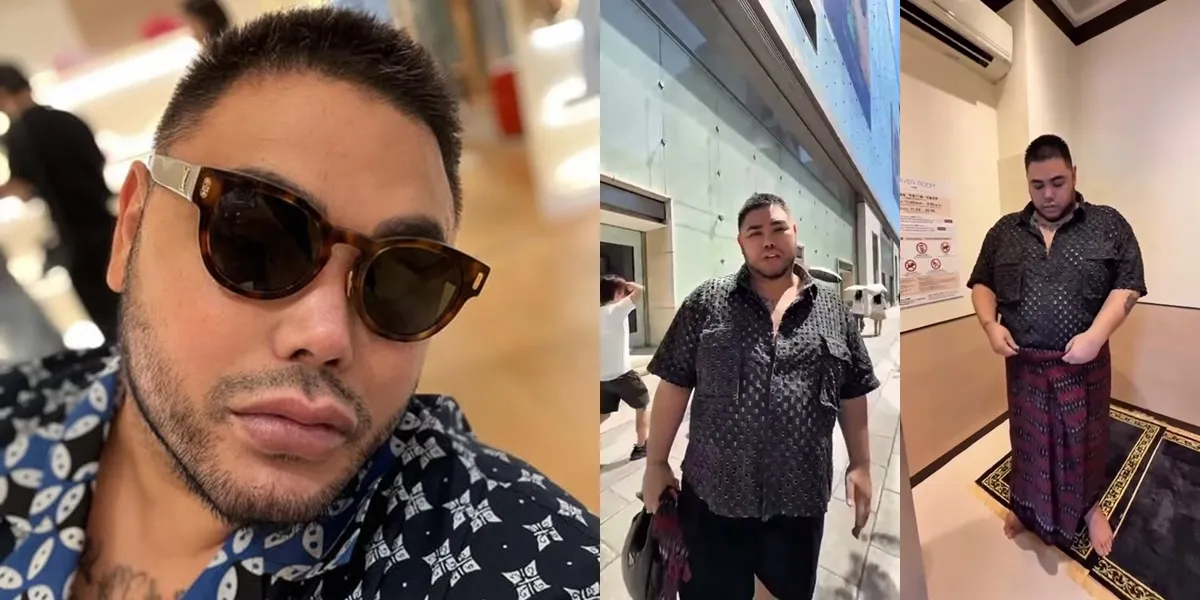 8 Photos of Ivan Gunawan Who Consistently Maintains His Prayers and Is Never Late Even While on Vacation in Japan