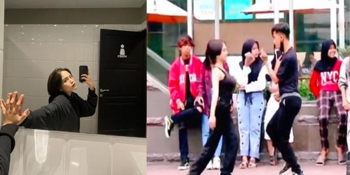 8 Photos of Jeje Slebew Erotic Dance with Three Men in Public, Netizens: Not Funny, It's Vulgar!