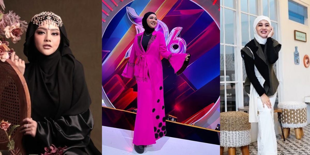 8 Potret Jenita Janet Becoming More Stylish After Wearing Hijab, Flooded with Praises as a Judge in D'Academy 6