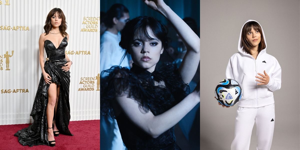 8 Portraits of Jenna Ortega, Gen Z Actress Playing 'WEDNESDAY ADDAMS' who Shines