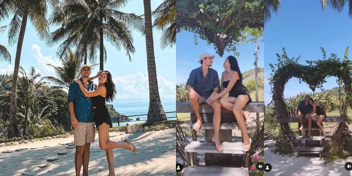 8 Photos of Jessica Iskandar and Vincent Verhaag Celebrating One Year of Marriage, Romantic and Happy - Showing Intimate Kisses