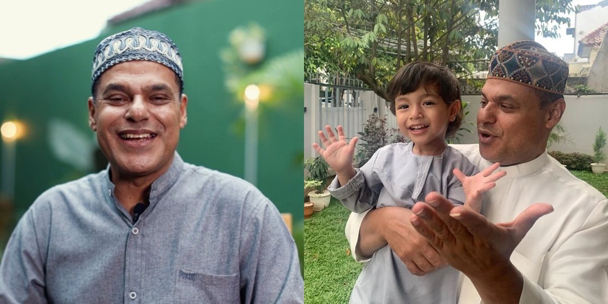 8 Latest Photos of Religious Singer Haddad Alwi, Productively Preaching Through His Works While Taking Care of His Grandchild