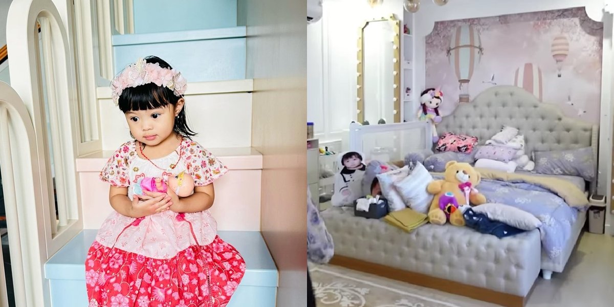8 Portraits of Ameena Putri Aurel Hermansyah's Room, Luxurious with Princess-style Bed - Equipped with Private Bathroom and Mini Sofa