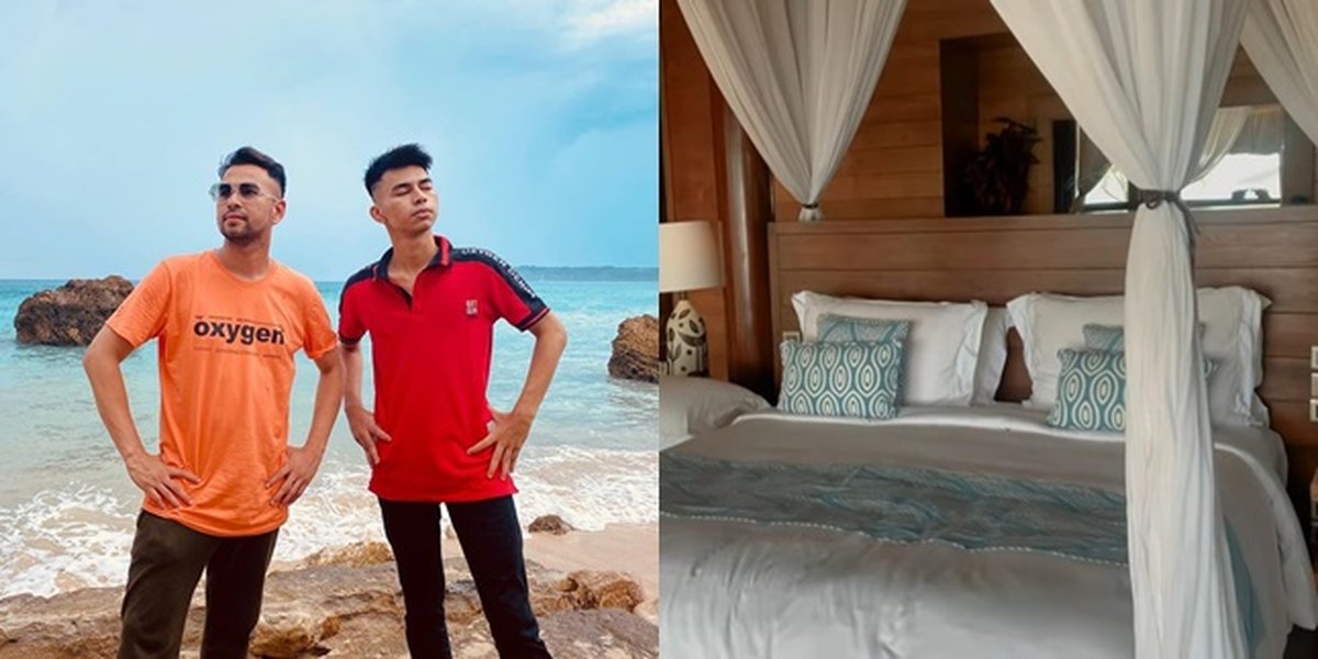 8 Photos of Dimas, Raffi Ahmad's Lookalike, in a Luxurious Room during Vacation in Sumba, Fancy and Can Lie Down in the Bathroom
