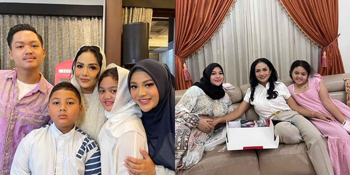 8 Portraits of Togetherness of 4 Krisdayanti's Children, Harmonious Like Siblings - Giving Attention to Each Other When They Meet