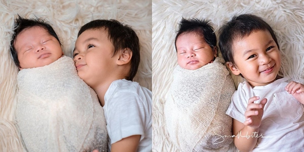 8 Adorable Moments of Kiano and His Little Sister, Ready to Protect as a Big Brother
