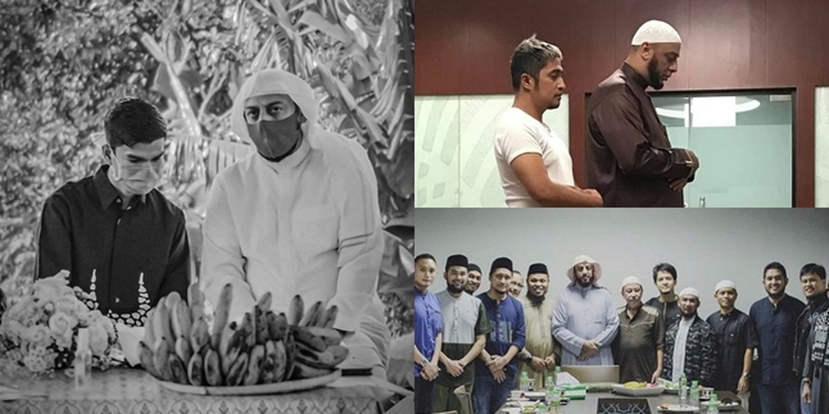 8 Portraits of Celebrities Together with Sheikh Ali Jaber, From Raffi Ahmad - Taqy Malik Remembers the Goodness of the Late Sheikh During His Lifetime