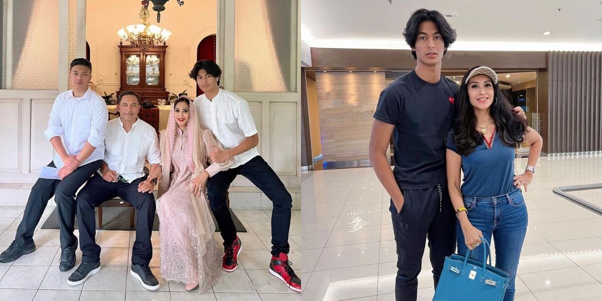 8 Photos of Diah Permatasari's Closeness with Her Handsome Son, Feels Like Walking with a Boyfriend on Ancol Bridge