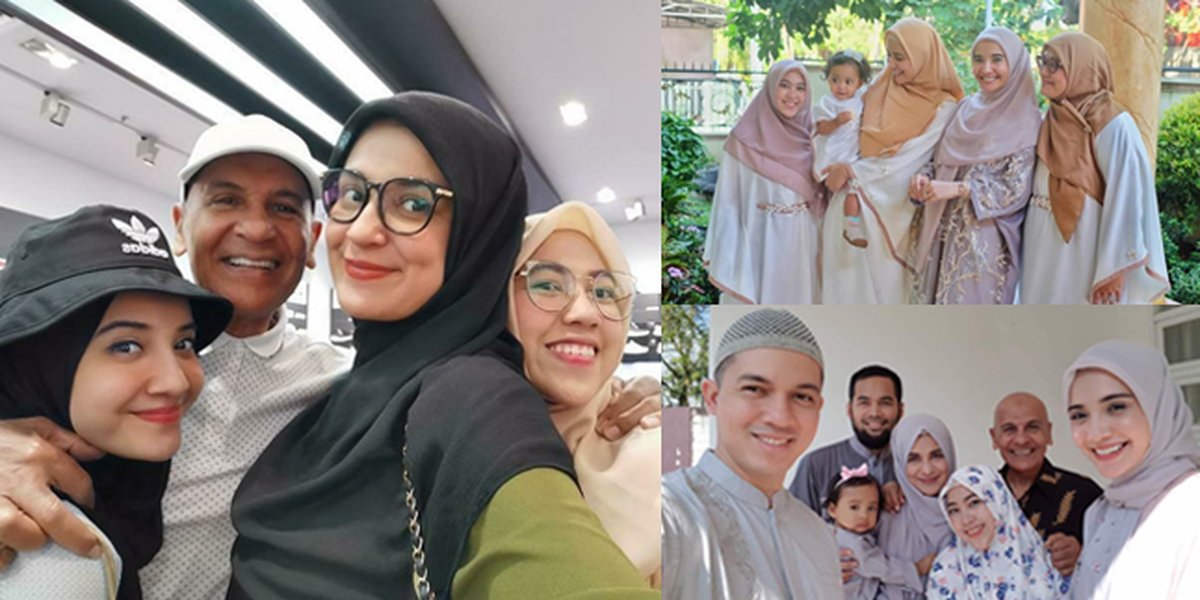 8 Portraits of Zaskia and Shireen Sungkar's Closeness with Their Younger Stepmother, Like Siblings