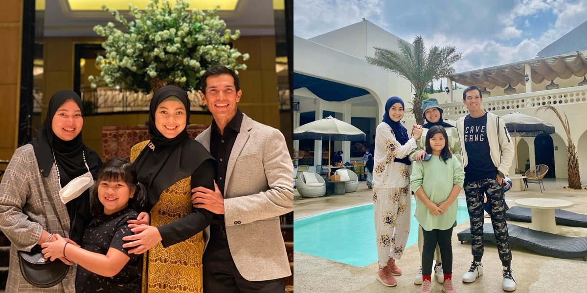 8 Portraits of Adrian Maulana's Harmonious Family that Never Gets Attention, Peaceful for 21 Years of Marriage - Being the Most Handsome at Home