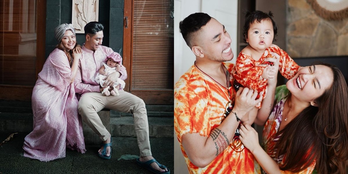 8 Portraits of Siti Badriah and Krisjiana's Small Family After Being Blessed with Adorable Baby Xareena, Happier and Harmonious