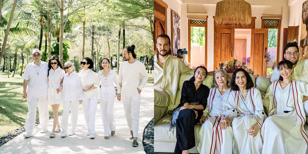 8 Portraits of Raline Shah's Family, Looking Like a Sultan with a Garden and Several Companies 