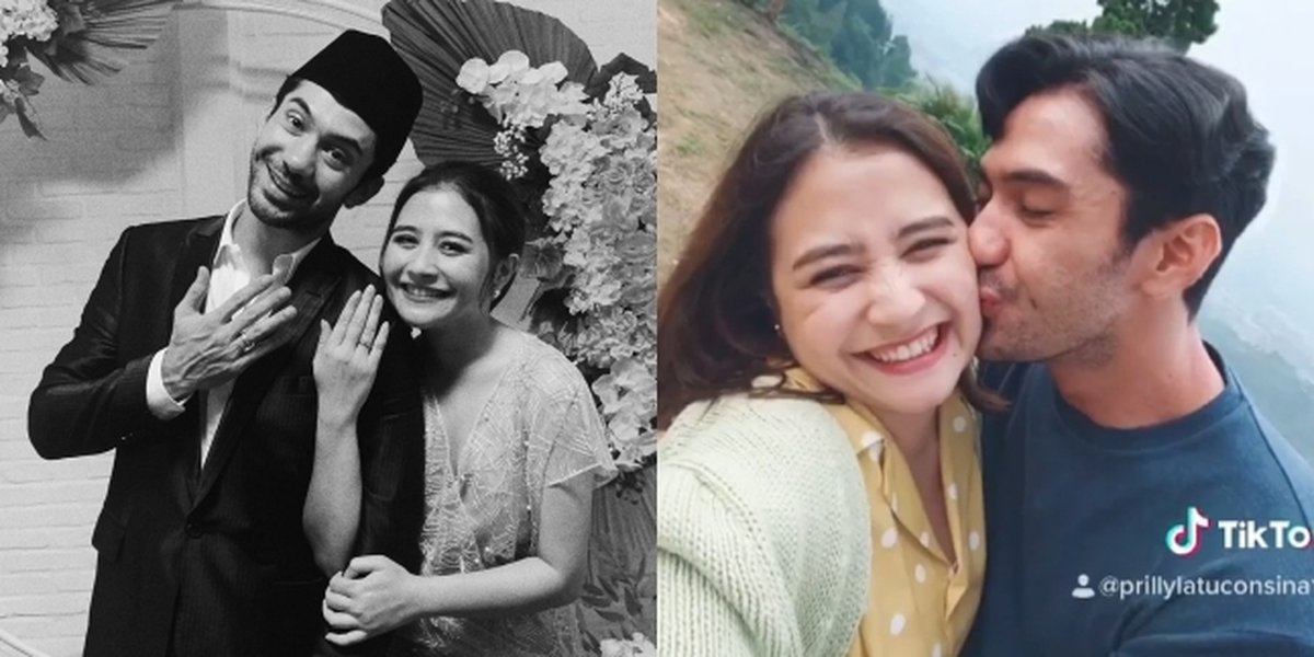 8 Portraits of Prilly Latuconsina and Reza Rahadian's Affection, from Cheek Kisses to Carrying Each Other!