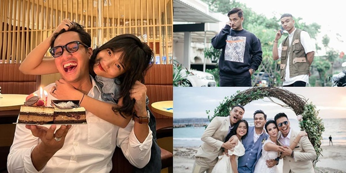 8 Memorable Photos of Bibi Ardiansyah, Vanessa Angel's Husband, with His Two Siblings, a Loving and Kind Older Brother