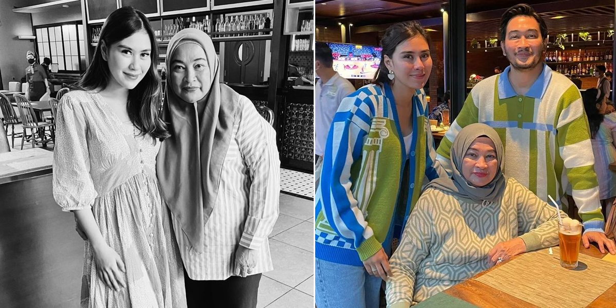 8 Moments of Syahnaz Sadiqah & Late Mother-in-Law, Unable to Return to Attend the Funeral in Indonesia