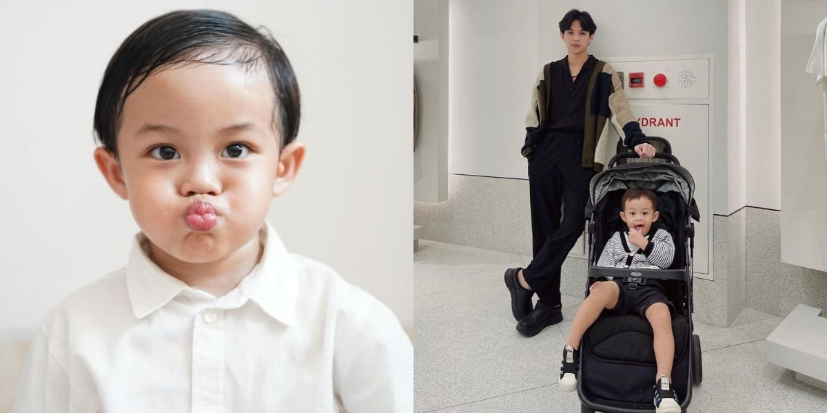 8 Cool Portraits of Shaka, Rey Mbayang and Dinda Hauw's Son, Skilled in Posing and Super Fashionable Just Like His Father!