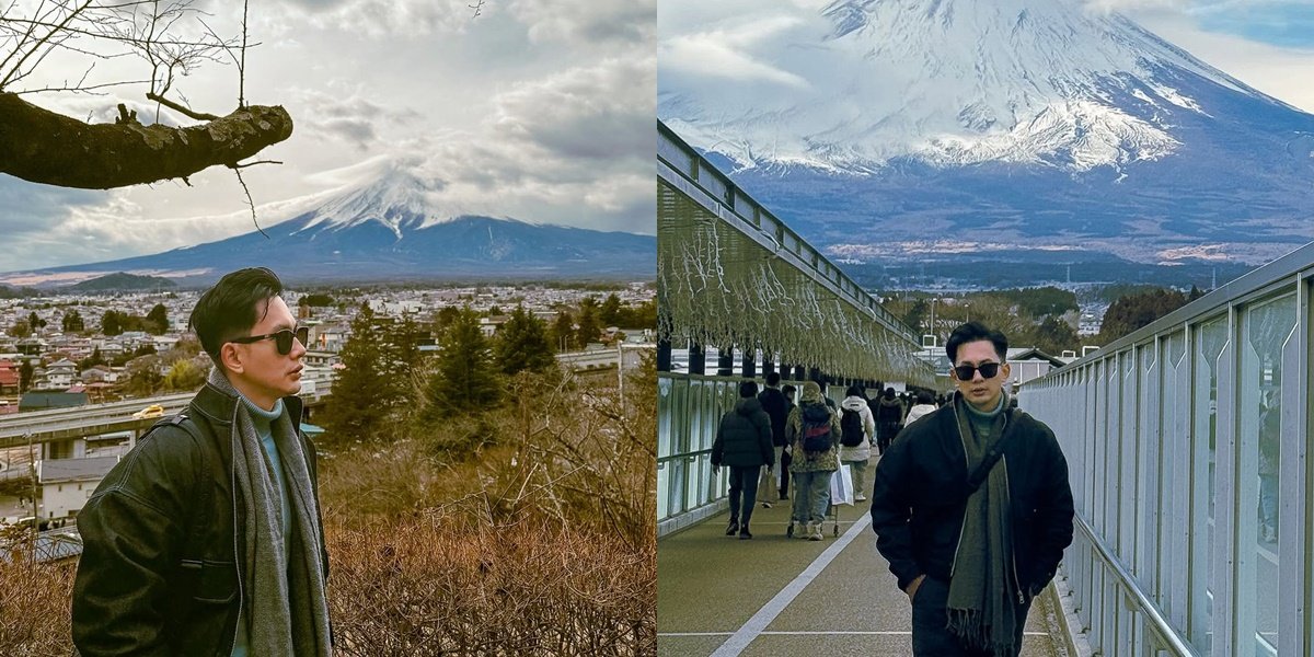 8 Photos of Kiki Farrel's Fun Trip in Japan, Visiting the Foot of Mount Fuji - Trying Street Food