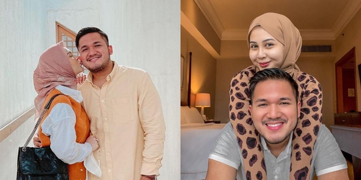 8 Potret Kesha Ratuliu and Husband After Marriage, Showing Affectionate Hugs to Cheek Kiss