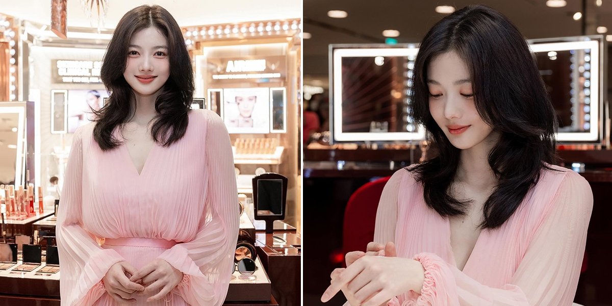8 Photos of Kim Yoo Jung Attending the Charlotte Tilbury Event, Looking Beautiful in a Pink Dress
