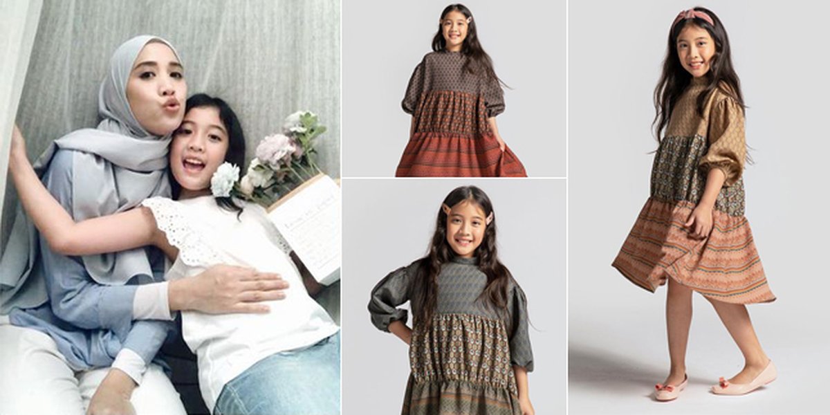 8 Portraits of Kimora, Fanny Fabriana's Eldest Daughter who has Modeling Talent and is as Beautiful as her Mother