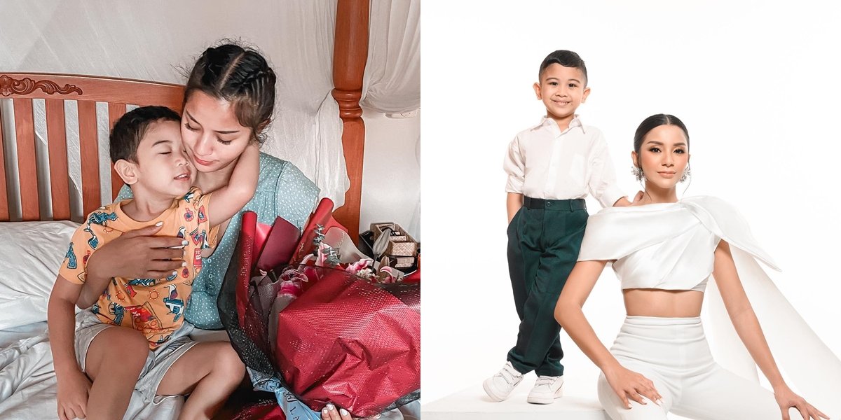 8 Photos of Kirana Larasati Raising Her Only Son Alone, A Tough Single Mom After Divorce 