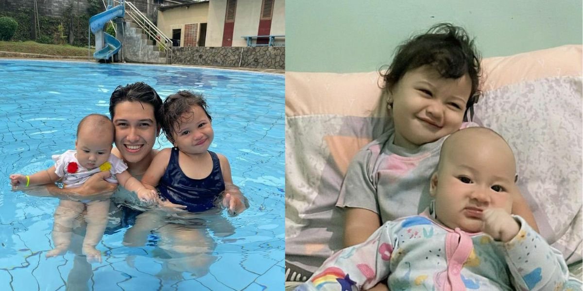 8 Pictures of Aqila and Raisya, Sidik Eduard's Children, Who Have Adorable Foreign Faces!