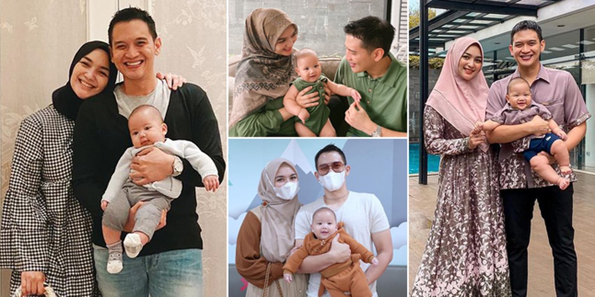 8 Compact Portraits of Citra Kirana and Rezky Aditya who Always Look Matching with Baby Athar