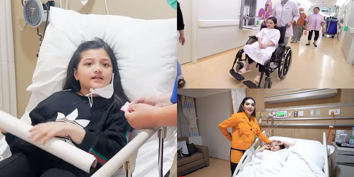 8 Latest Photos of Arsy's Condition After Falling from a 2-Meter Height, Must be Hospitalized and Undergo MRI Examination