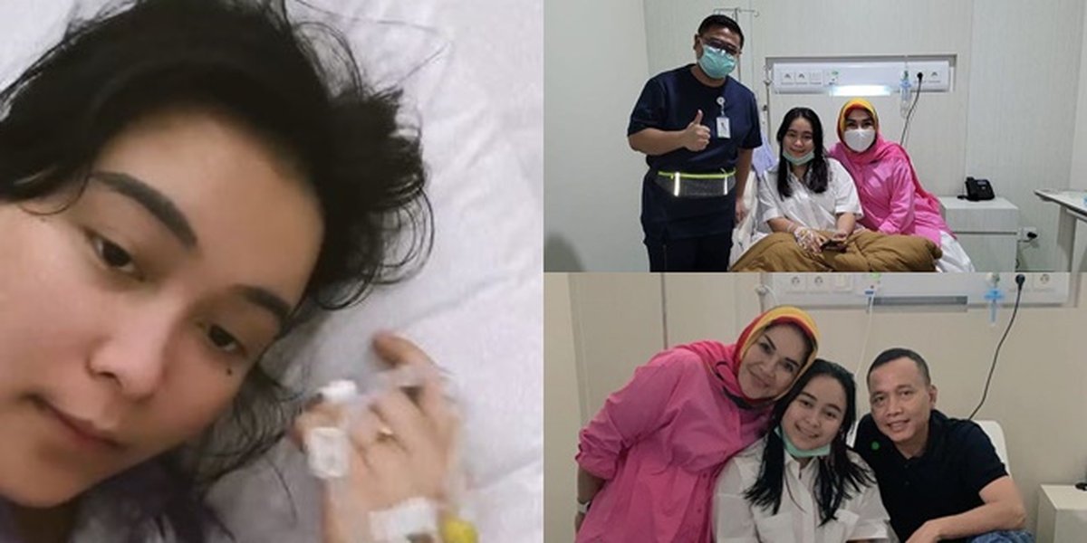 8 Latest Condition Photos of Syifa, Ayu Ting Ting's Sister After Being Taken to the Hospital, Hand in Infusion - Pale Face Pasi