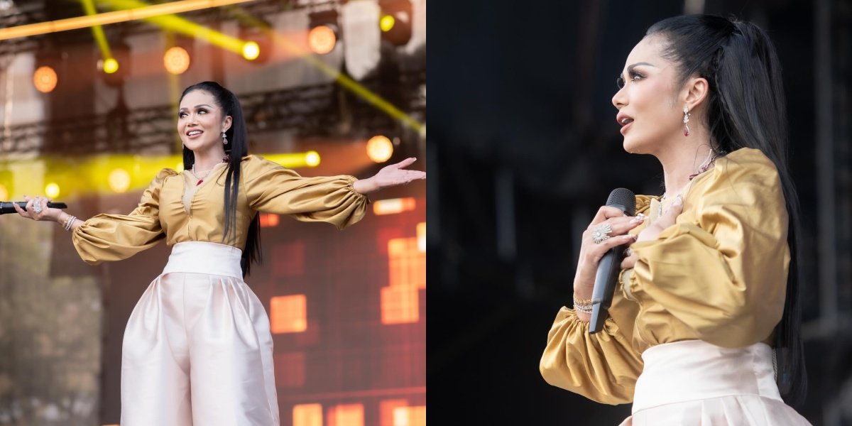 8 Portraits of Kris Dayanti at Soundsfest 2025, Dedicated the Song 'I'm Sorry Goodbye' to Her Late Manager