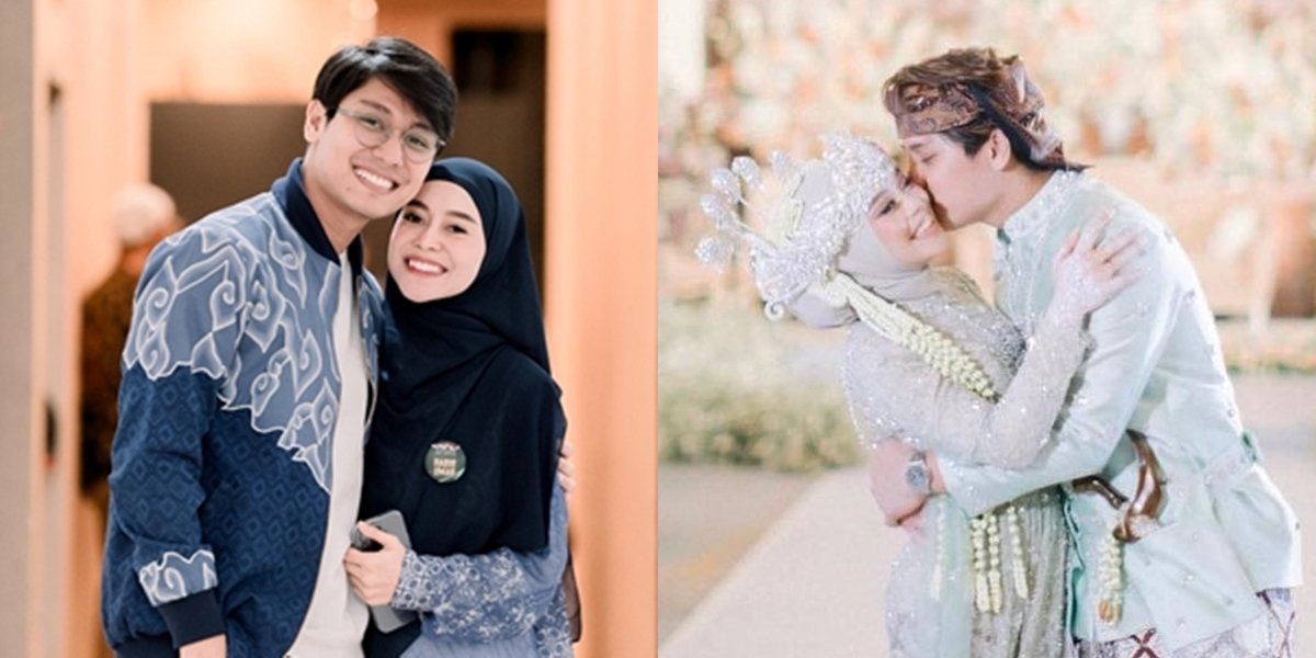 8 Portraits of Lesti Kejora and Rizky Billar Celebrating Their 3rd Anniversary, Fatih's Expression Highlighted When His Parents are Affectionate in Front of Him