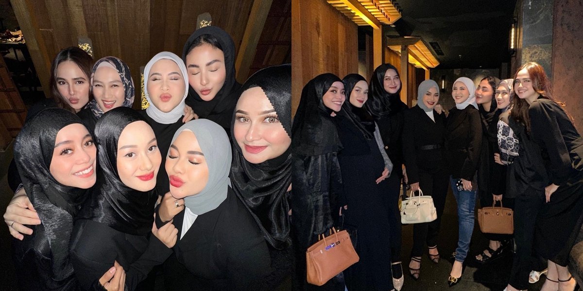 8 Photos of Lesti Kejora's Dinner & Gathering with Friends, Netizens Delighted with Her Joyful Face