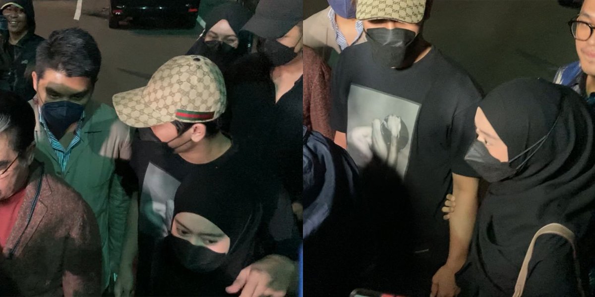 8 Portraits of Lesti Kejora Holding Hands with Rizky Billar When Visiting South Jakarta Metro Police, Getting Close Again After Domestic Violence