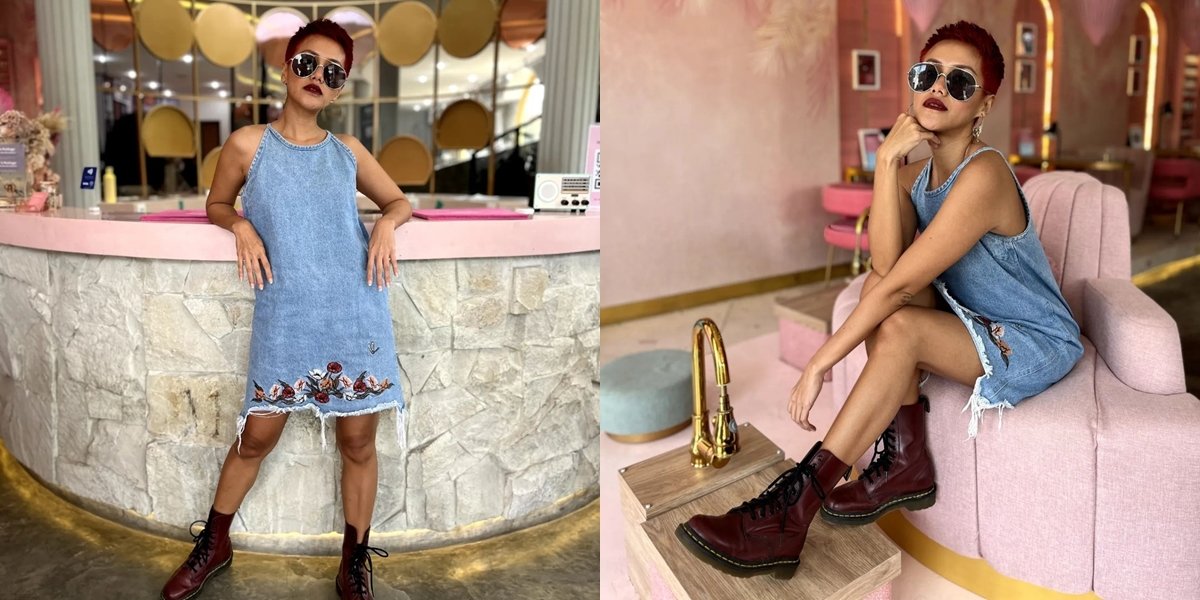 8 Photos of Lia Waode Looking More Beautiful and Stunning, Showing off Her New Red Hair - Flooded with Praise from Netizens