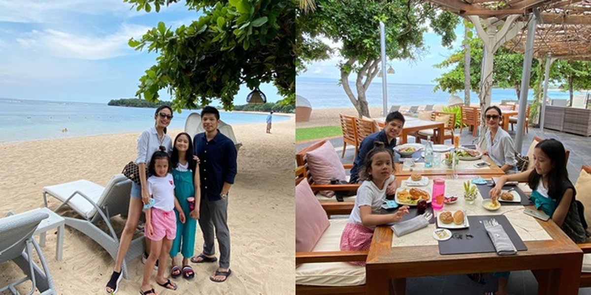 8 Photos of Artika Sari Devi and Baim's Vacation, First Road Trip to Bali with the Kids