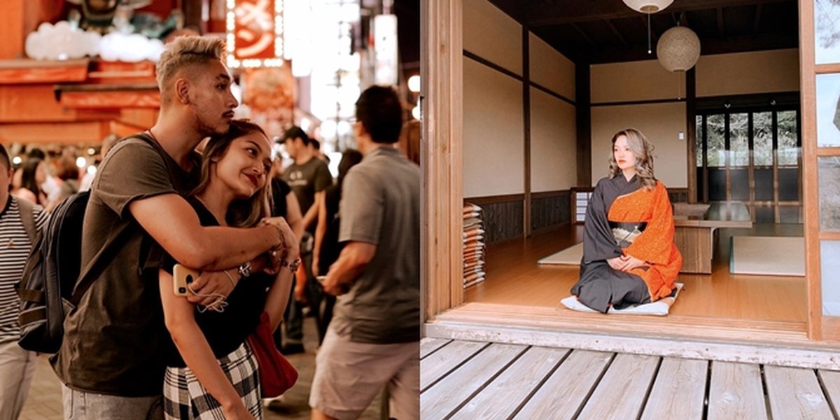 8 Pictures of Siti Badriah's Fun Vacation with Her Husband in Japan, Exploring Tokyo-Osaka