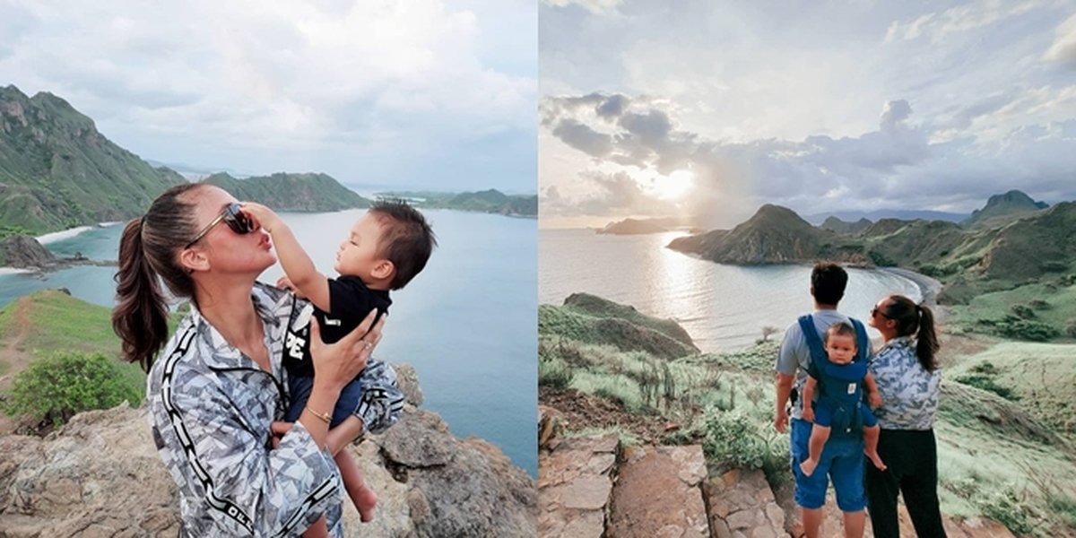 8 Portraits of Baim Wong and Paula Verhoeven's Vacation to Labuan Bajo, Visiting Padar Island - The Photographer Fell